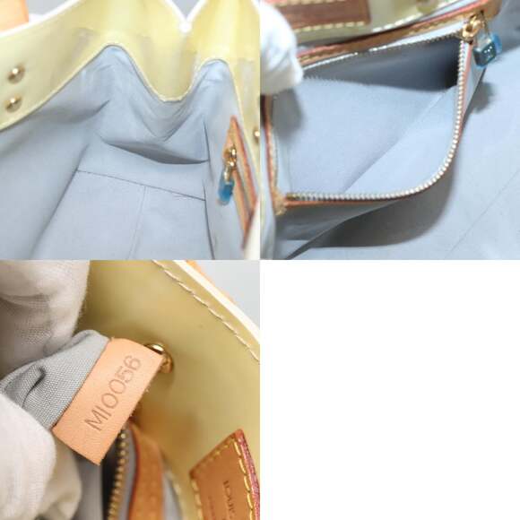 LOUIS VUITTON Monogram Vernis Reade PM Hand Bag Perle M91336 - Picture 12 of 12